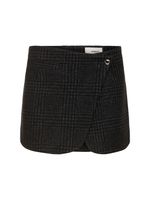 Prince Of Wales Tailored Mini Skirt