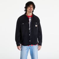 Kurtka Carhartt WIP Harvey Shirt Jac UNISEX Black Dark Used Wash XS