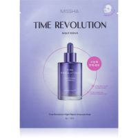 Missha Time Revolution Night Repair Ampoule przeciwzmarszczkowa maska w płachcie 30 g