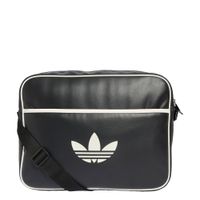 ADIDAS ORIGINALS Torba preko ramena 'Airliner'  crna / bijela