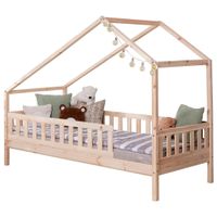 Livetastic DOMČEKOVÁ POSTEĽ, 90/200 cm prírodná farba