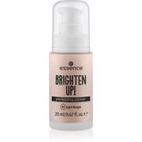 essence BRIGHTEN UP! Perfecting Primer рідка основа під макіяж під тональний крем відтінок 01 Light Beige 20 мл