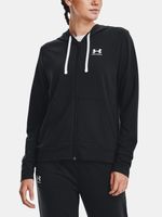 Under Armour Rival Terry FZ Hoodie Sweatshirt Schwarz