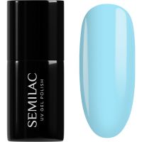 Semilac UV Hybrid One Touch Pastels гелевий лак для нігтів відтінок 974 Bubbly Blue 7 мл