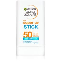 Garnier Super UV Stick krema za sončenje v paličici za telo in obraz SPF 50+ 18 g