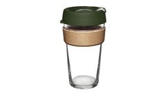 Keepcup Cork Brew Pine 16Oz L Unisex - Pohár Keepcup - Zelená - BCPI16-One-size - Size: One size