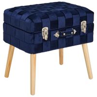 Xora TABURET, dřevo, textil, kompozitní dřevo, 52/47/37 cm