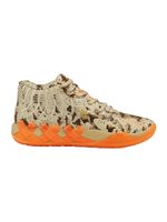 PUMA Sportske cipele  pastelno zelena / narančasta / crna