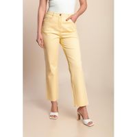 Baumwollhose Plus Size, Gelb
