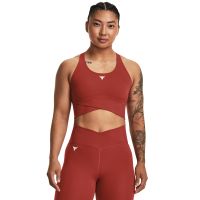 Biustonosz Under Armour Project Rck Letsgo Crssover Top Heritage Red XL