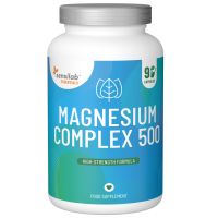 Essentials Magnesium-Komplex 500, hochdosiert - vegan, 90 Kapseln