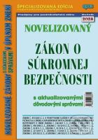 Novelizovaný Zákon o súkromnej bezpečnosti - kniha z kategorie Právo