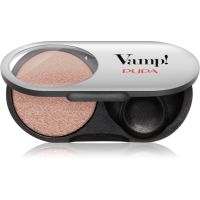 PUPA Milano Vamp! Radiant Baked Eyeshadow дълготрайни сенки за очи с блясък цвят 406 Desert Nude - Matt 1 гр.