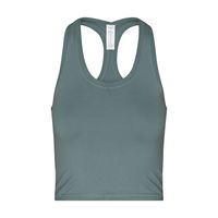Bodhi Niyama Essentials Cropped Tank Dusty Turquoise rövid póló zöld-kék Méret: L