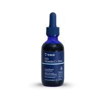 Trace Minerals Iónový Zinek + Vitamín C + Stopové minerály ConcenTrace®, 59 ml