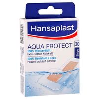 Hansaplast Aqua Protect vodotěsná náplast 2 velikosti / 20 ks