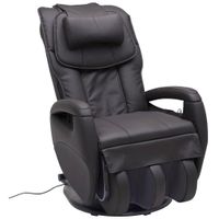 Cantus MASÁŽNE KRESLO, textil, sivá, bahenná hnedá