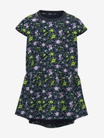 Navy Blue Girly Floral Dress Name It Vigga