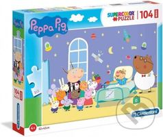 Supercolor Maxi - Peppa Pig - puzzle z kategorie 60 - 300 dílků