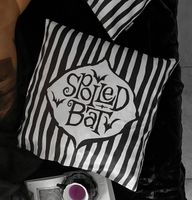 Kissenbezug KILLSTAR - Spoiled Bat - schwarz & weiß