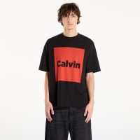T-shirt Calvin Klein Jeans Ss 16S Io Calvin Box Graphic Tee Black XL