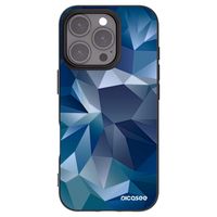 Silikónový čierny obal pre Apple iPhone 16 Pro - Wallpaper