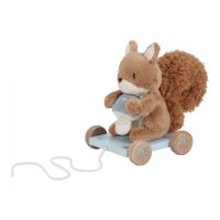 Little Dutch Forest Friends Pull Along Squirrel іграшка-каталка на мотузці 18 m+ Blue 1 кс