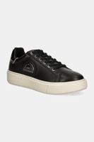 Karl Lagerfeld sneakers din piele MAXI KUP culoarea negru, KL62212