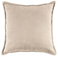 Poduszka Stonewash 45x45 cm beżowy