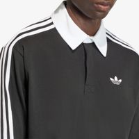 T-shirt adidas x Oasis 3-Stripes Rugby Longsleeve Polo Black S