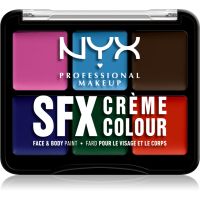 NYX Professional Makeup Halloween SFX Paints večnamenska paleta za telo in obraz odtenek 02 Secondary 6 g