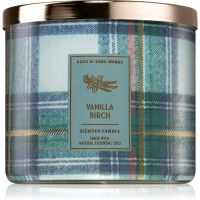 Bath & Body Works Vanilla Birch lumânare parfumată cu uleiuri esentiale 411 g