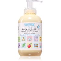 L'Amande Baby Delicate Liquid Detergent Shampoo und Duschgel für Kinder 250 ml