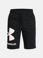 Under Armour UA Rival Fleece Logo Szorty dziecięce Czarny