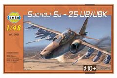 Model Suchoj SU-25 UB/UBK v krabici 35 x 22 x 5 cm