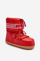 Boto Női fűzős hócsizma Red Soia