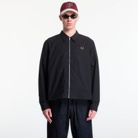 Μπουφάν Fred Perry Poplin Overshirt Black L