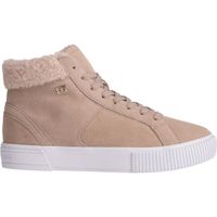 Tommy Hilfiger VULC SUEDE SNEAKER HI Дамски спортни обувки, бежово, размер