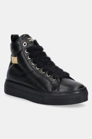 Elisabetta Franchi teniși din piele copii culoarea negru, F4A9-E0362