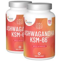 Ashwagandha KSM-66® hochdosiert, 240 Kapseln, vegan | Essentials Sensilab