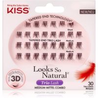 KISS Look So Natural Wimpernbüschel mit Punkten zum Aufkleben Lavish 30 St.