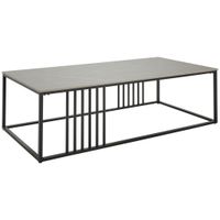 MID.YOU KONFERENČNÝ STOLÍK, sivá, čierna, kov, keramika, 140/40/70 cm