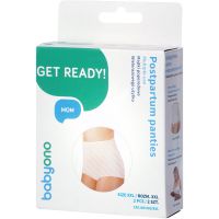 BabyOno Get Ready Multiple-use Mesh Panties poporodne spodnjice velikost XXL 2 kos