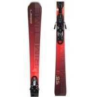 Elan PRIMETIME 55+ FUSION X + EMX 12 GW Ски за ски спускане, червено, размер