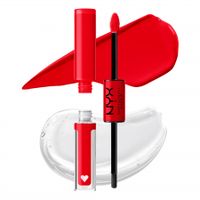 NYX Professional Makeup glos za ustnice - Shine Loud High Shine Lip Color - 17 Rebel In Red (SHLP17)