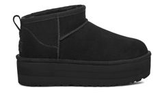 UGG Women's Classic Ultra Mini Platform Black Dámske - Topánky UGG - Čierna - 1135092-BLK-7 - Size: 7