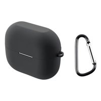 HOOK Silikonski ovitek za Samsung Galaxy Buds3 FE črn
