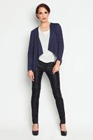 Awama Woman's Jacket A96 Navy Blue