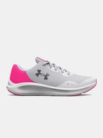 Under Armour UA GGS Charged Pursuit 3 Kinder Tennisschuhe Grau