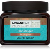 Arganicare Argan Oil & Shea Butter Hair Masque зволожуюча та поживна маска для кучерявого волосся 500 мл